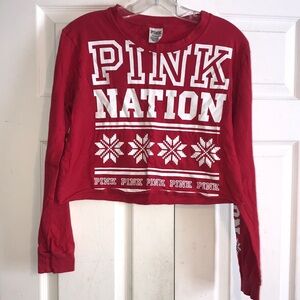 Women’s VS PINK Seasonal Cropped Top